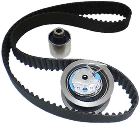timing belt and tensioner